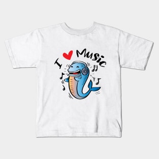 cute dolphin Kids T-Shirt